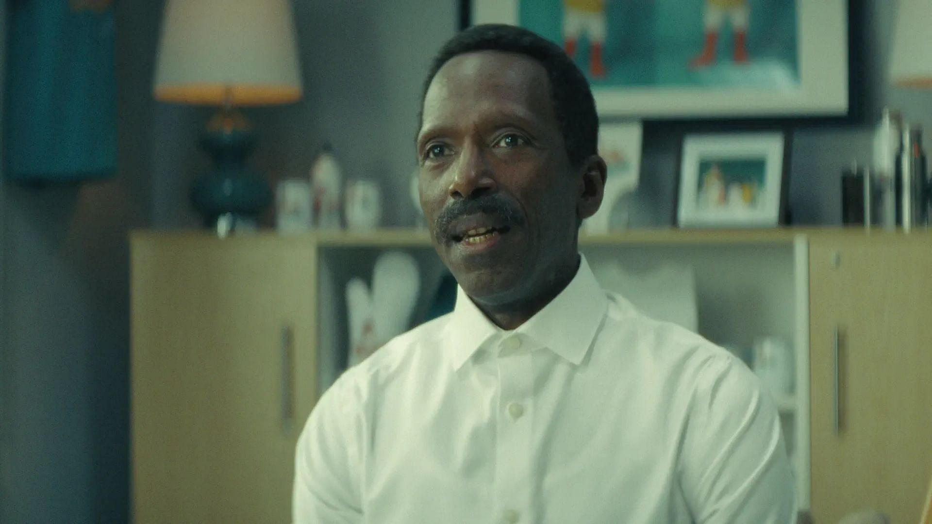 An image of Ntare Guma Mbaho Mwine as Freddy Fasano in Smoke season 1 (Image via Apple TV+)